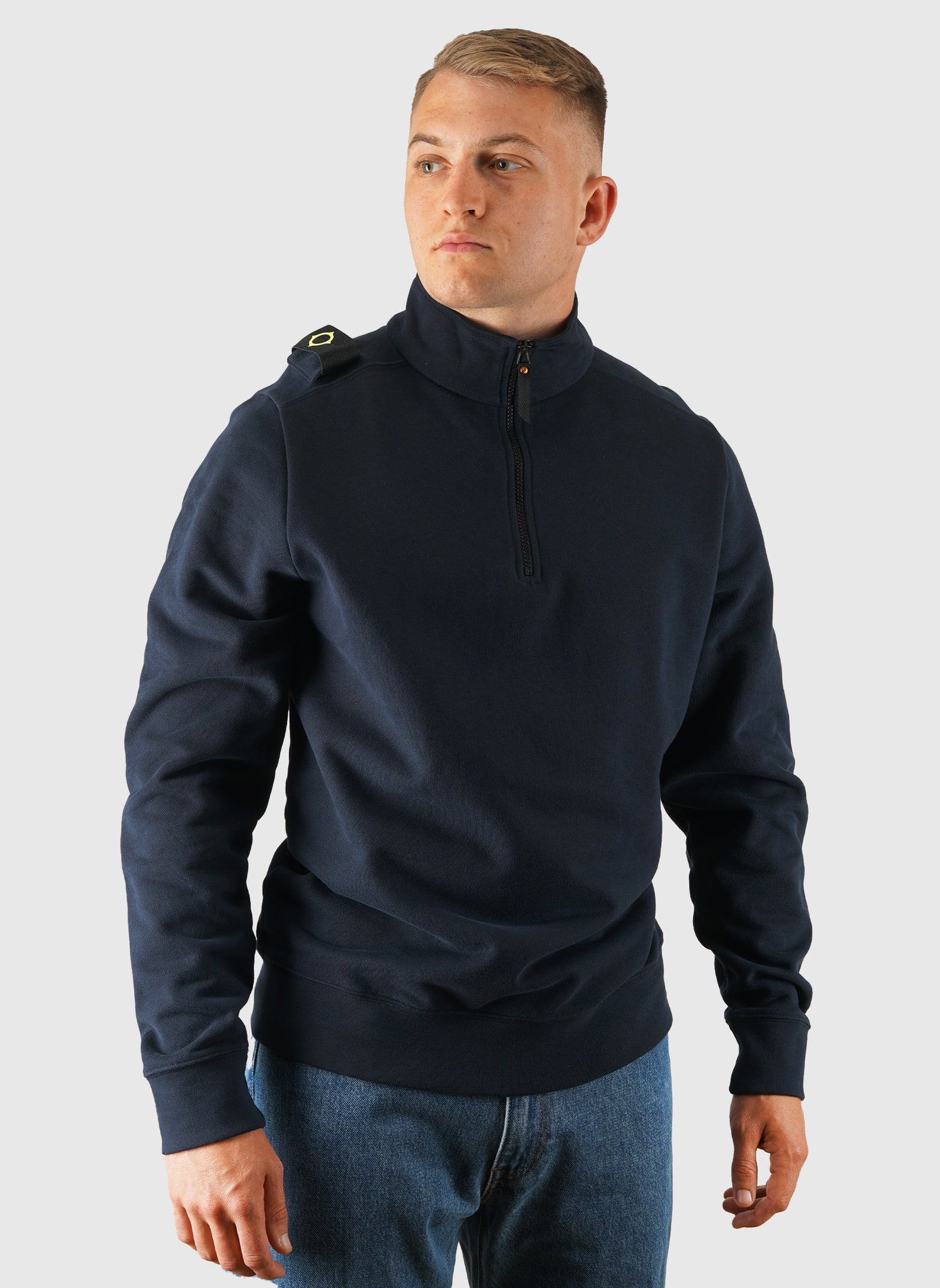 Core 1/4 Zip Sweatshirt - Ink Navy