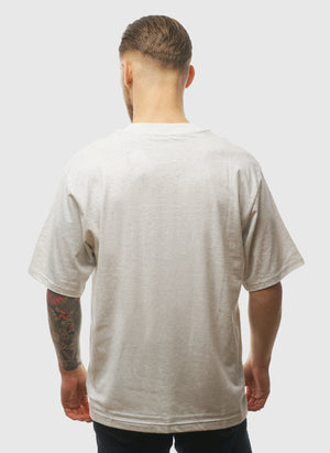 Tone Logo Oversized T-Shirt - Grey