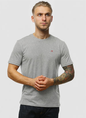Salis T-Shirt - Med Grey Melange