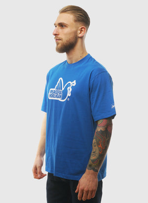 Outline Dove T-Shirt - Cobalt
