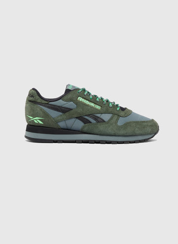 Classic Leather - Dark Fog/Black/Grit Green