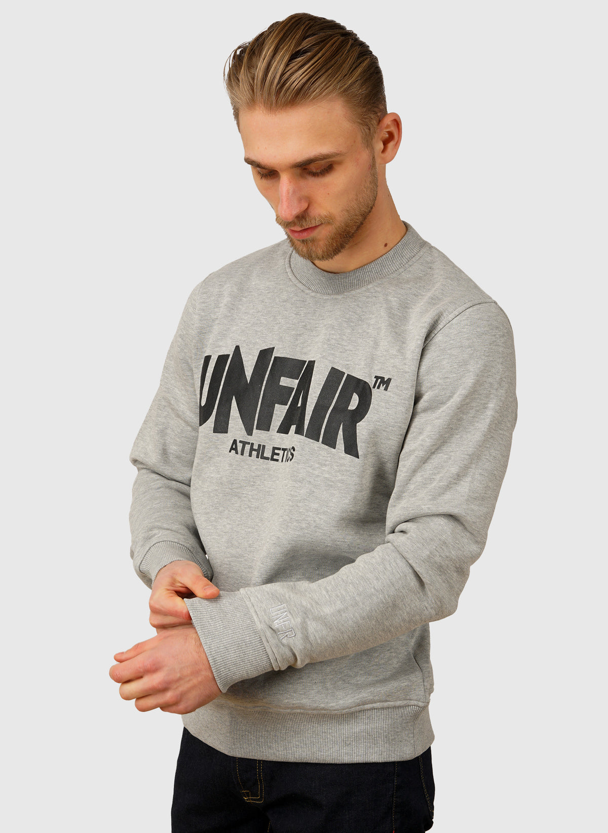 Classic Label Crewneck - Grey Melange