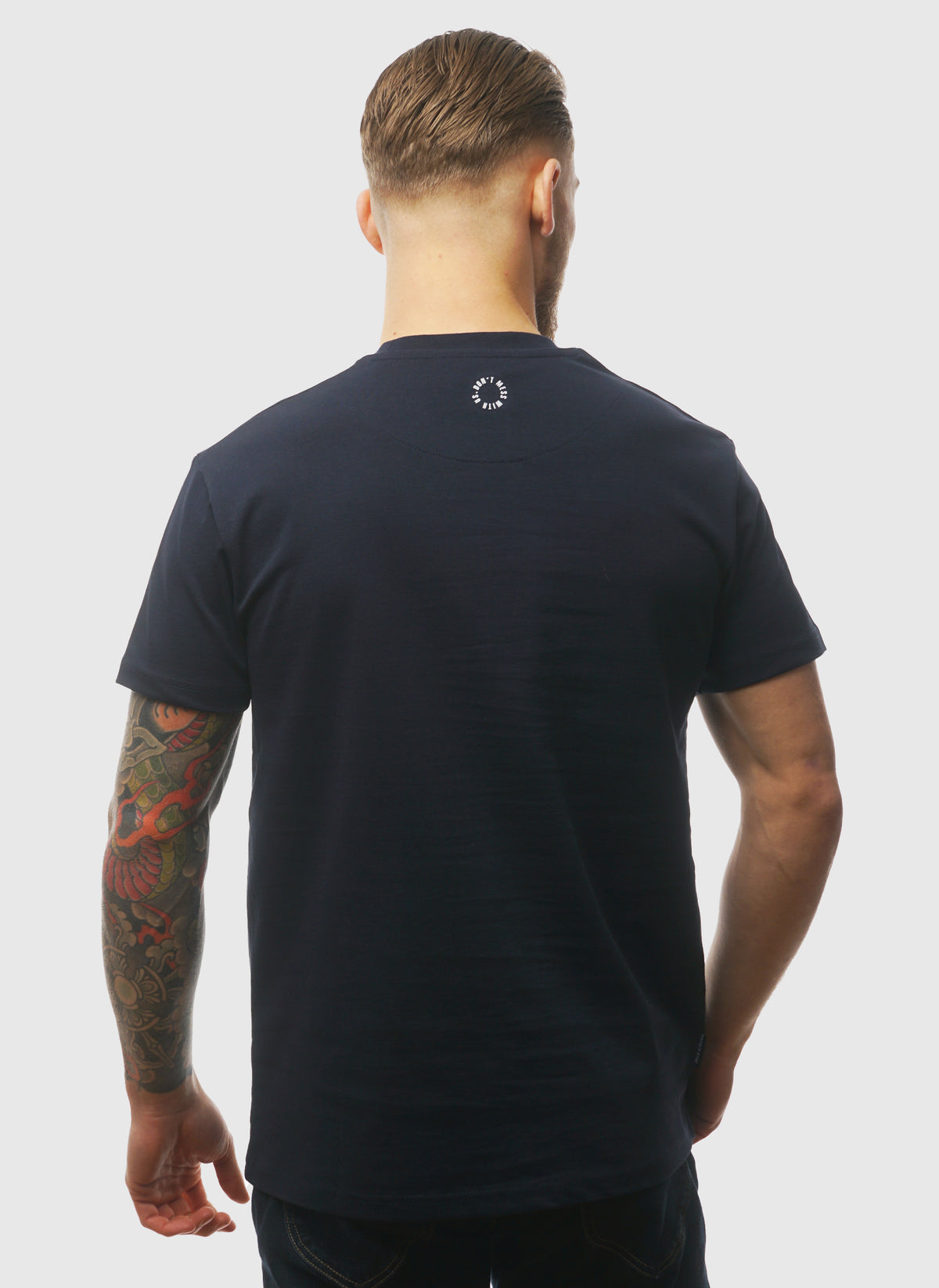 Classic Label T-Shirt - Navy
