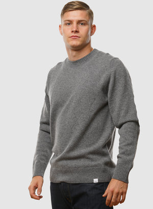 Standard Merino Lambswool Sweater - Grey Melange