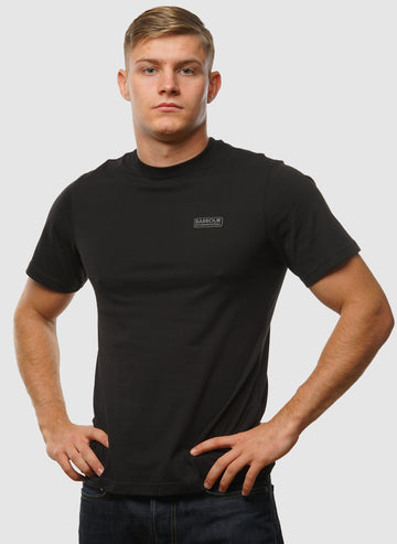 International Small Logo T-Shirt - Black/Pewter
