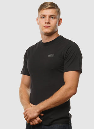 International Small Logo T-Shirt - Black/Pewter