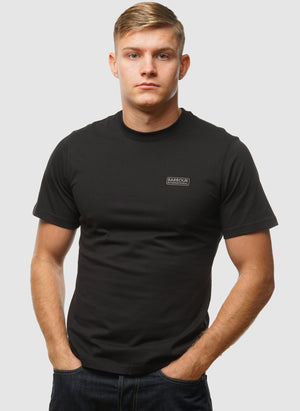 International Small Logo T-Shirt - Black/Pewter