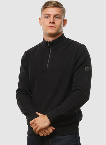 Crawley Funnel Sweatshirt - Black
