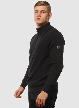 Crawley Funnel Sweatshirt - Black