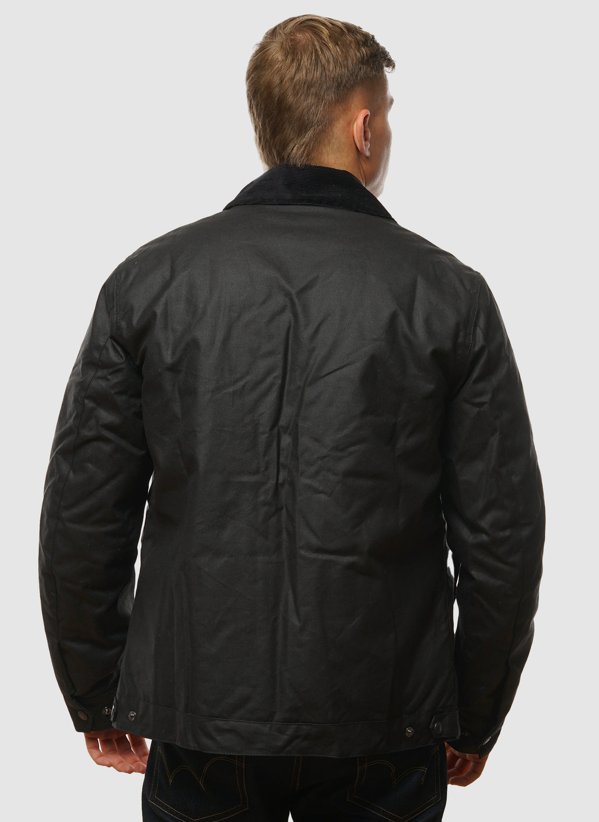 Workers Wax Jacket - Black