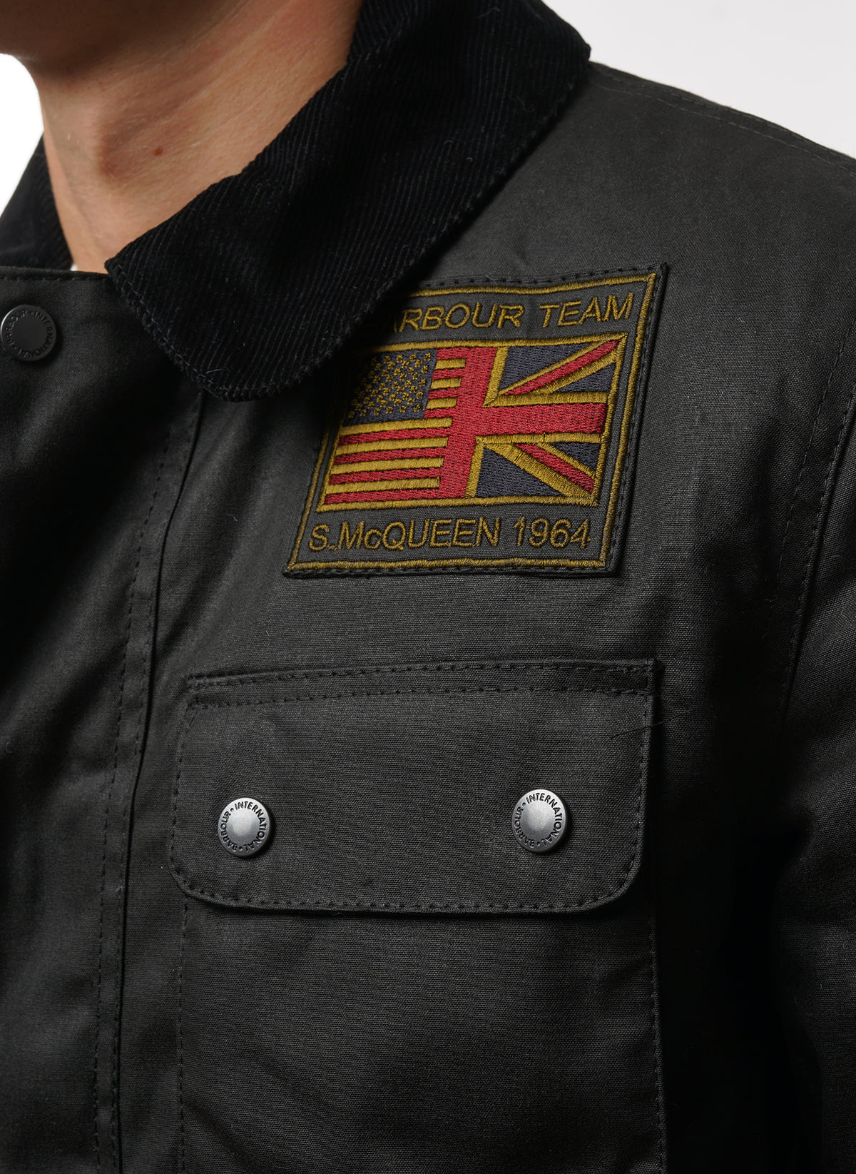 Workers Wax Jacket - Black