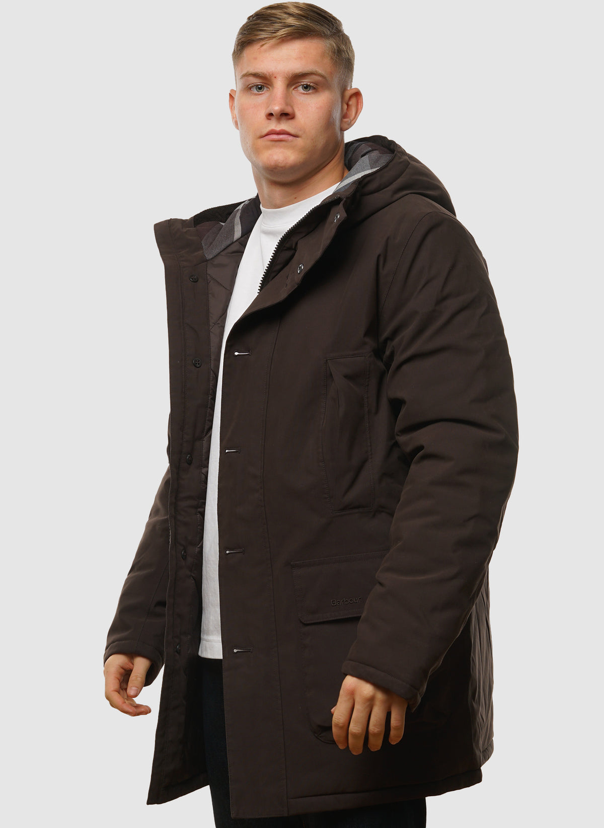 Winter Beaufort Wax Jacket - Black Oak