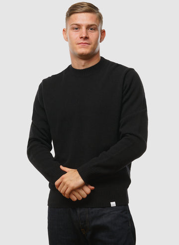 Standard Merino Lambswool Sweater - Black
