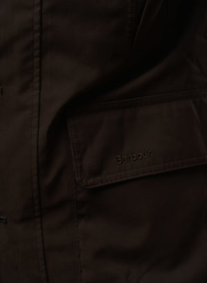 Winter Beaufort Wax Jacket - Black Oak