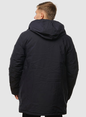 Winter Beaufort Wax Jacket - Navy