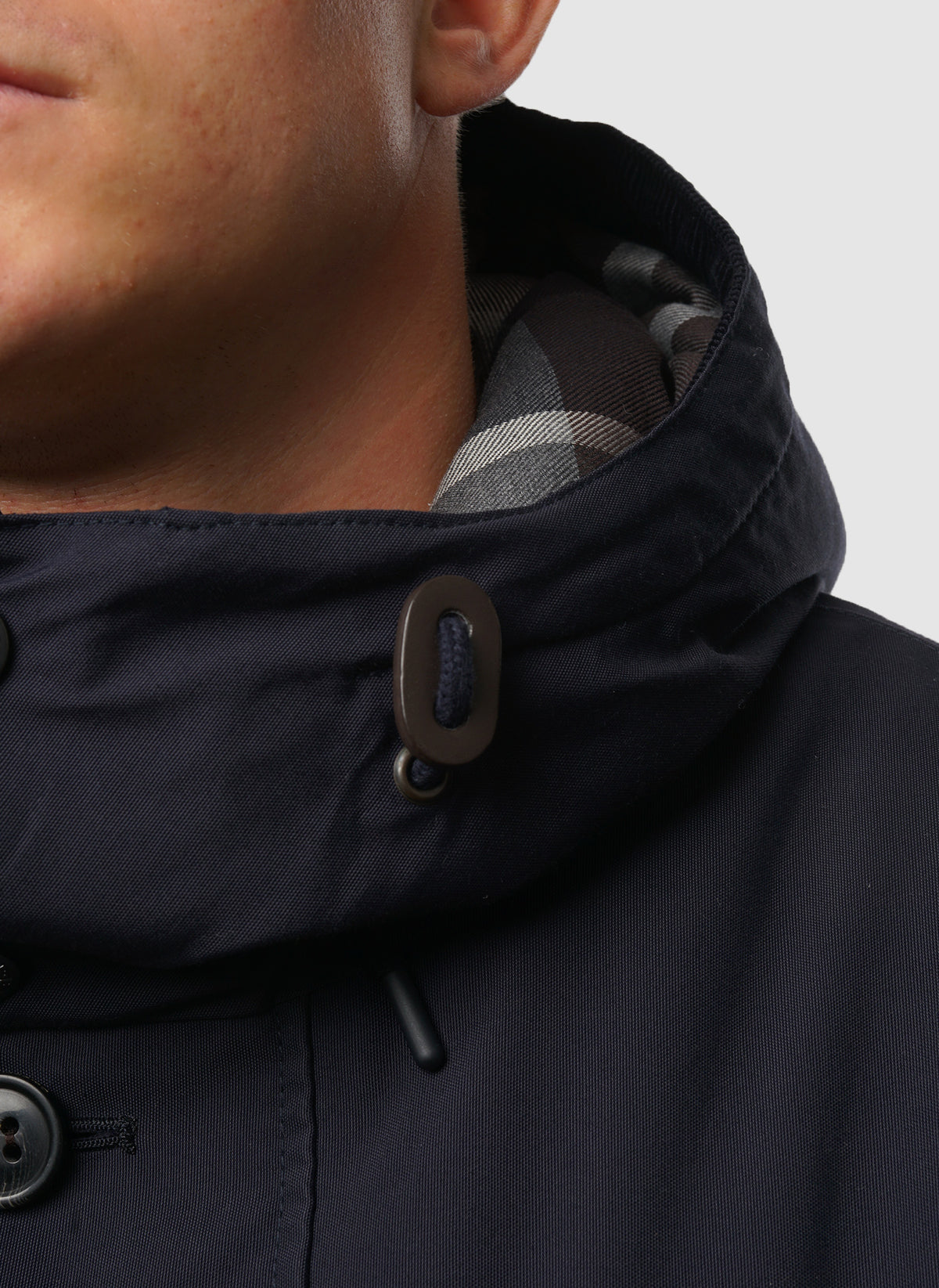 Winter Beaufort Wax Jacket - Navy