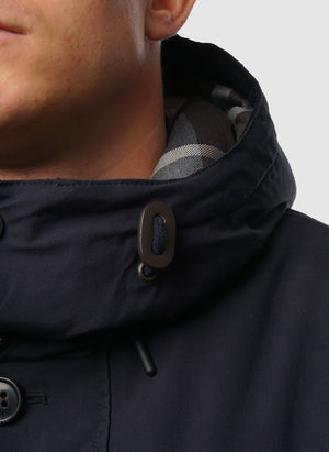 Winter Beaufort Wax Jacket - Navy