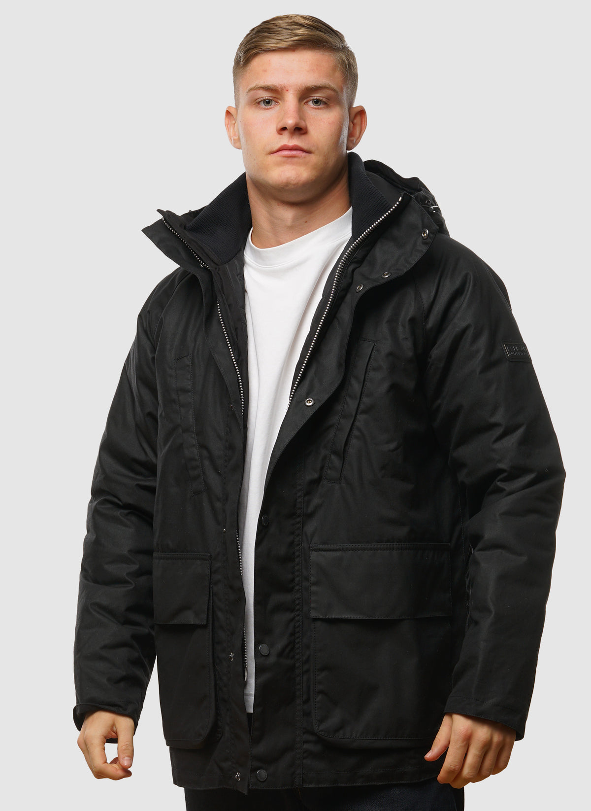 Oakdale Wax Jacket - Black