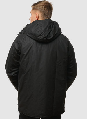 Oakdale Wax Jacket - Black