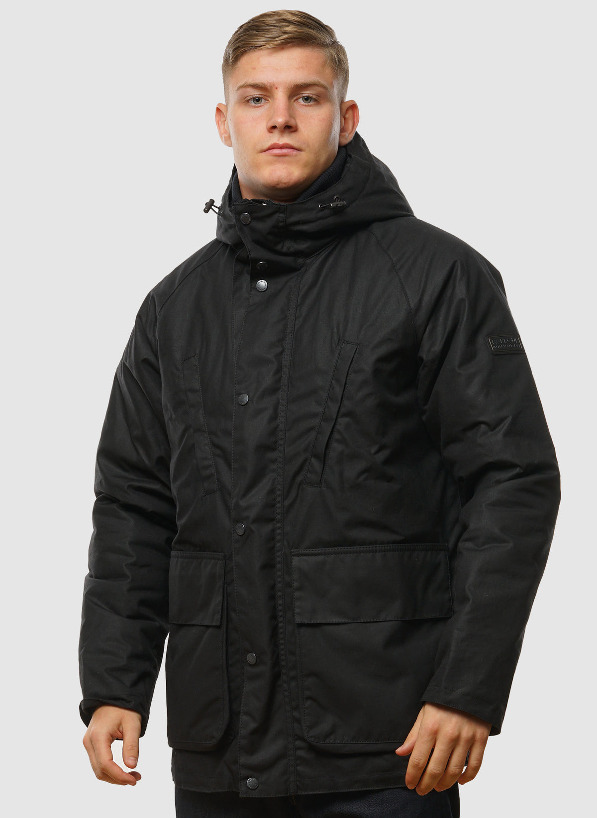 Oakdale Wax Jacket - Black