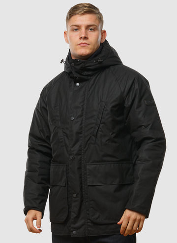 Oakdale Wax Jacket - Black