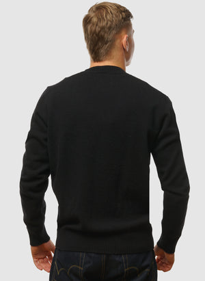 Standard Merino Lambswool Sweater - Black