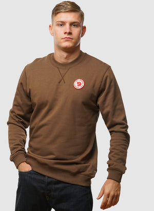 1960 Logo Badge Sweatshirt - Dark Oak