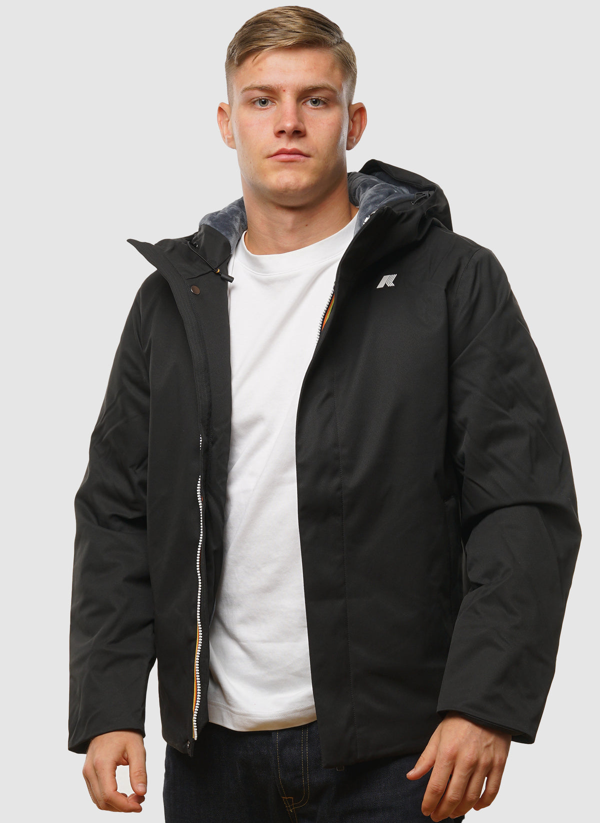 Jacko Twill Marmota Jacket - Black Pure/Blue