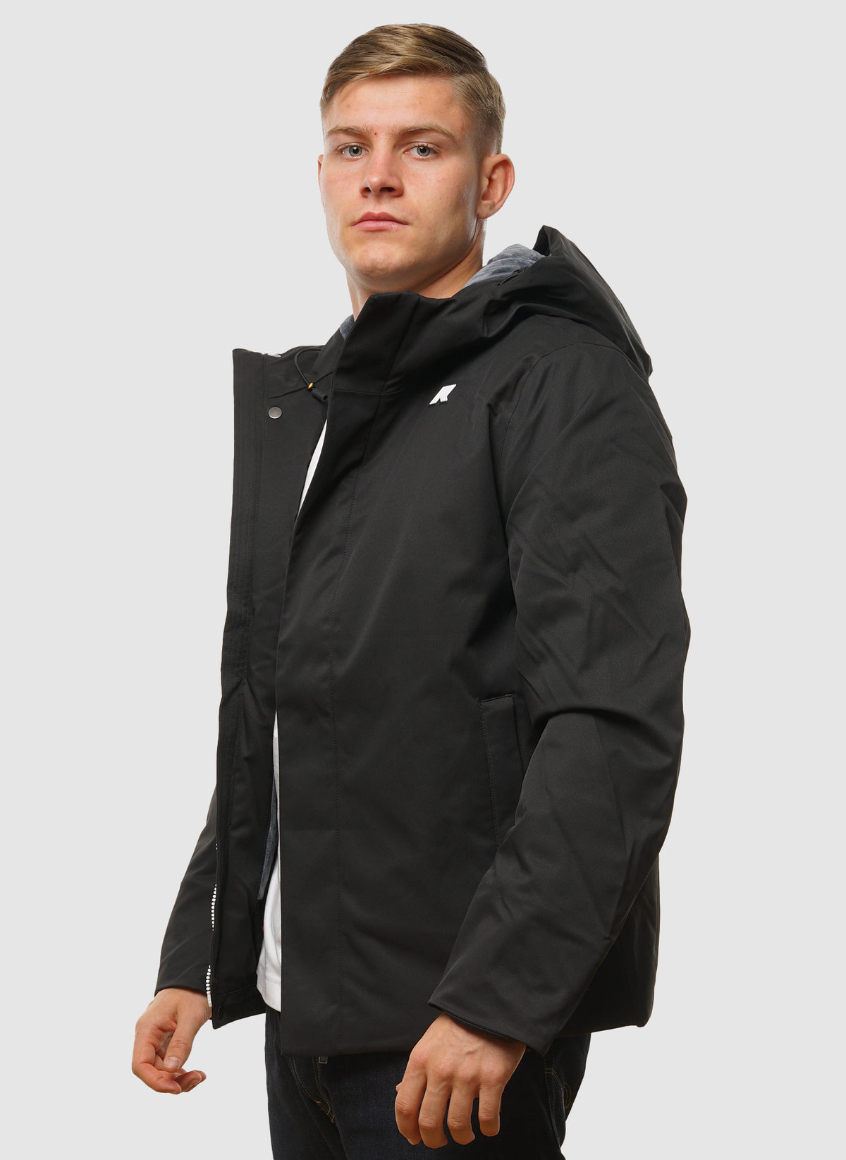Jacko Twill Marmota Jacket - Black Pure/Blue