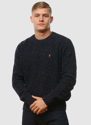 Sage Nepped Sweatshirt - True Navy