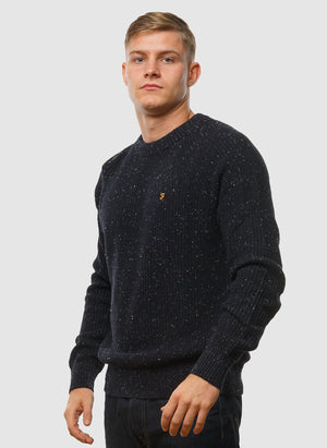 Sage Nepped Sweatshirt - True Navy
