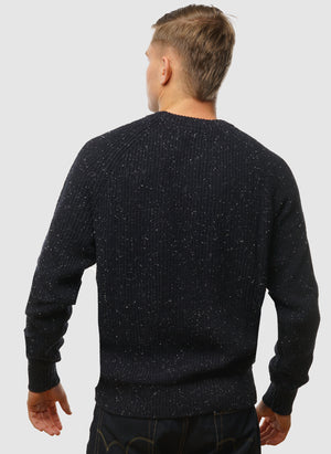 Sage Nepped Sweatshirt - True Navy