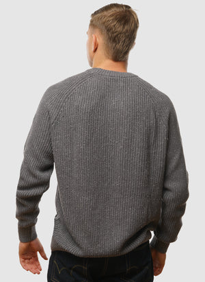 Sage Nepped Sweatshirt - Grey Shade