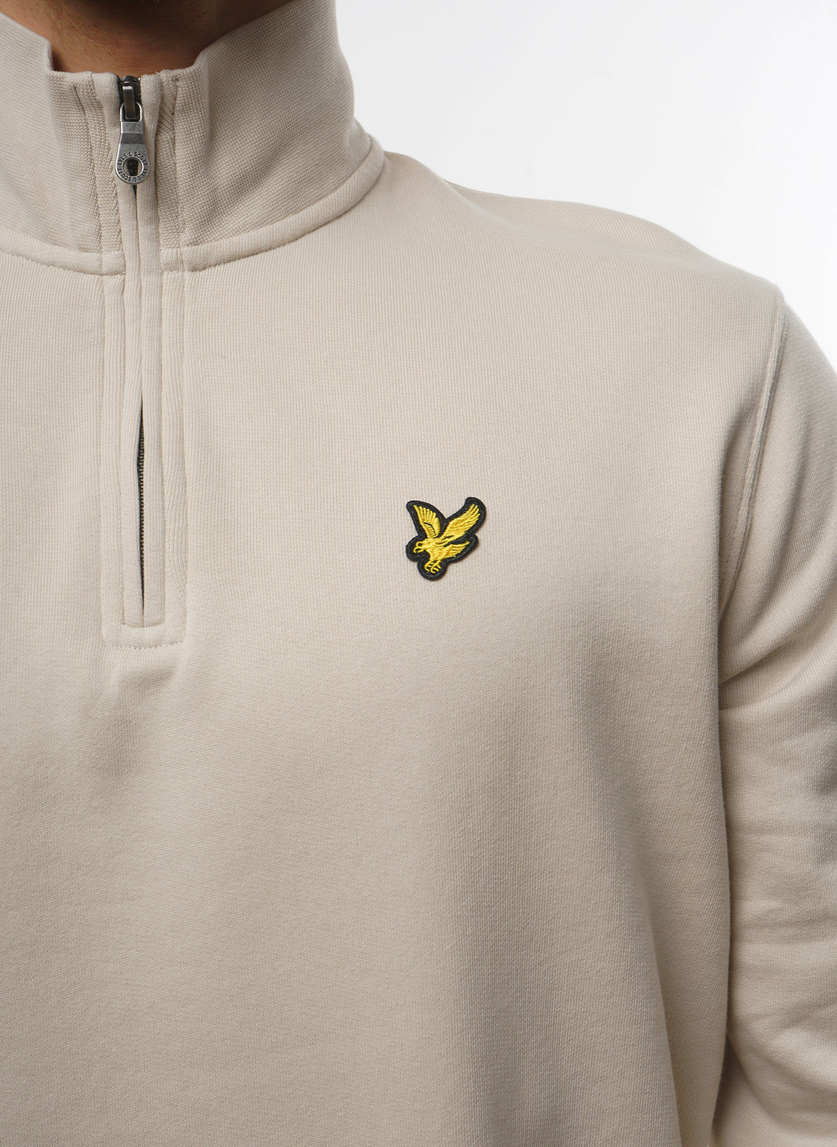 Loopback 1/4 Zip Sweatshirt - Cove