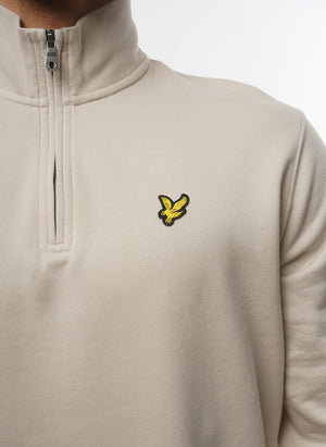 Loopback 1/4 Zip Sweatshirt - Cove