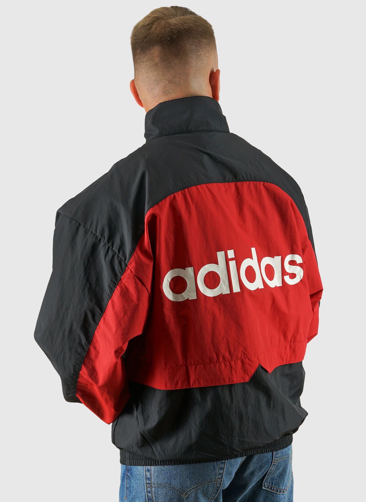 Munich 93 Tracktop - Black/Team Victory Red