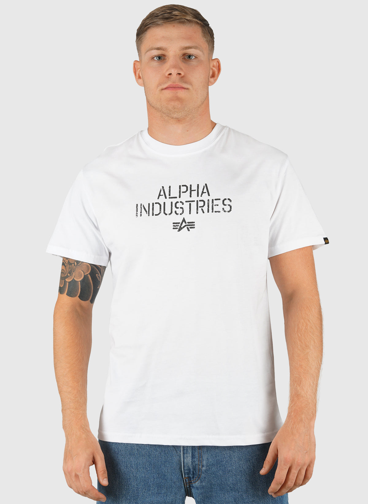 Target Backprint T-Shirt - White