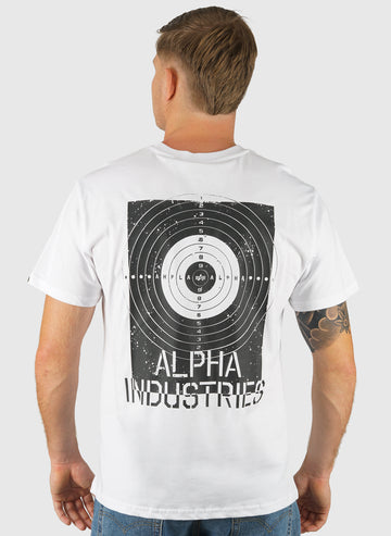 Target Backprint T-Shirt - White