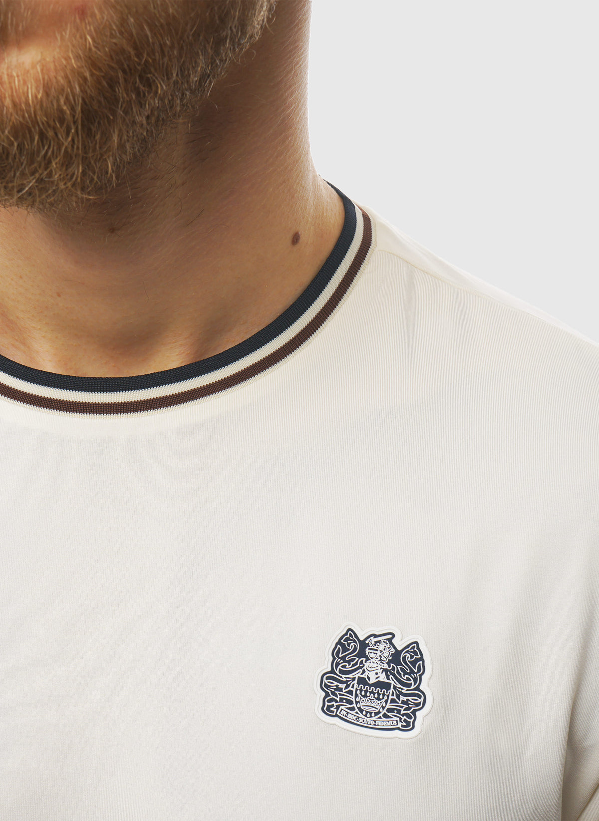 Chest Logo T-Shirt - Old White