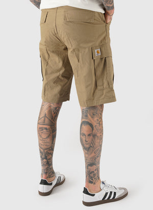 Regular Cargo Short - Leather Rinsed