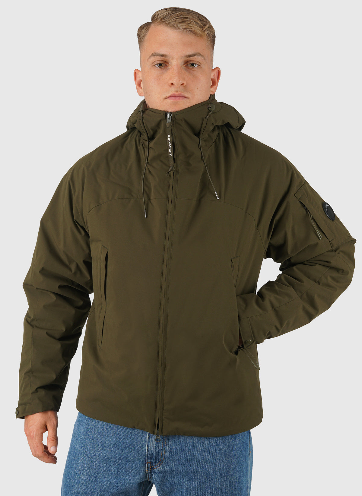 Pro-Tek Hooded Lens Winter Jacket - Ivy Green