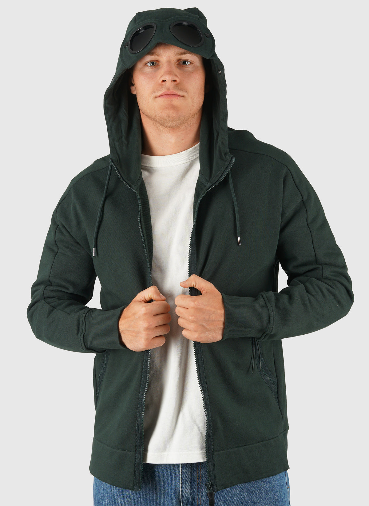 Goggle Sweatshirt Jacket - Ponderosa Pine