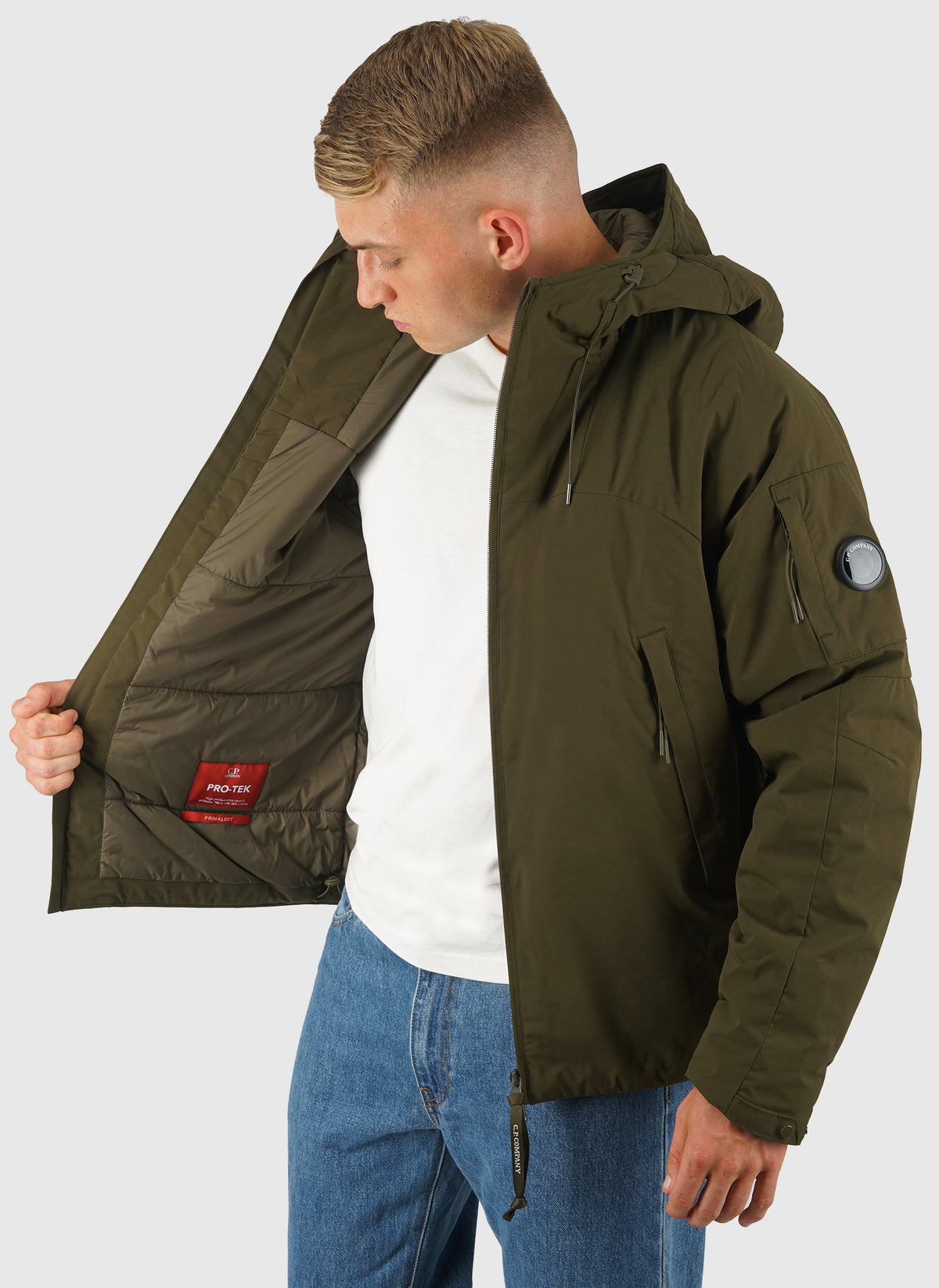 Pro-Tek Hooded Lens Winter Jacket - Ivy Green