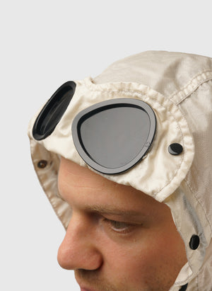 Rafia-R Hooded Lens Jacket - Dove