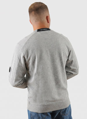 Lens Crew Neck Sweatshirt - Greystone Melange