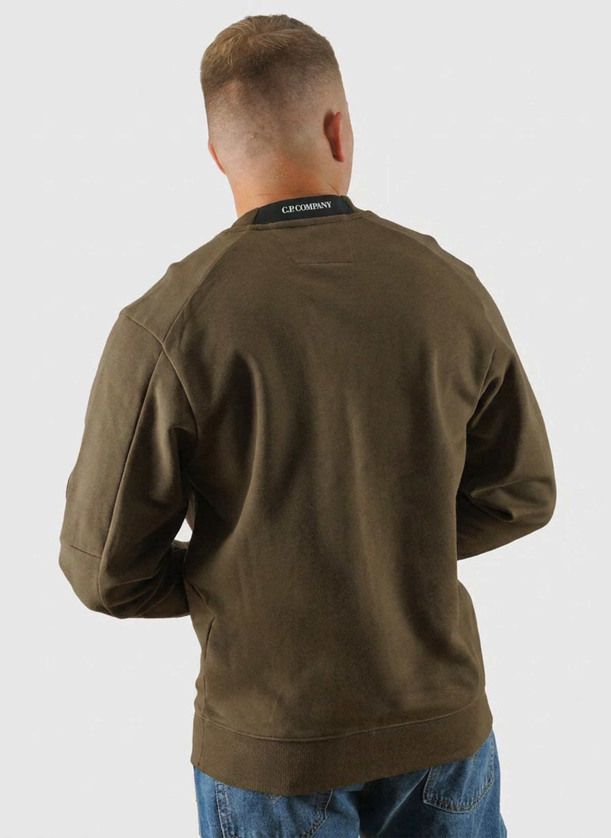 Lens Crew Neck Sweatshirt - Ivy Green