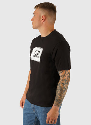 Jersey Label T-Shirt - Black