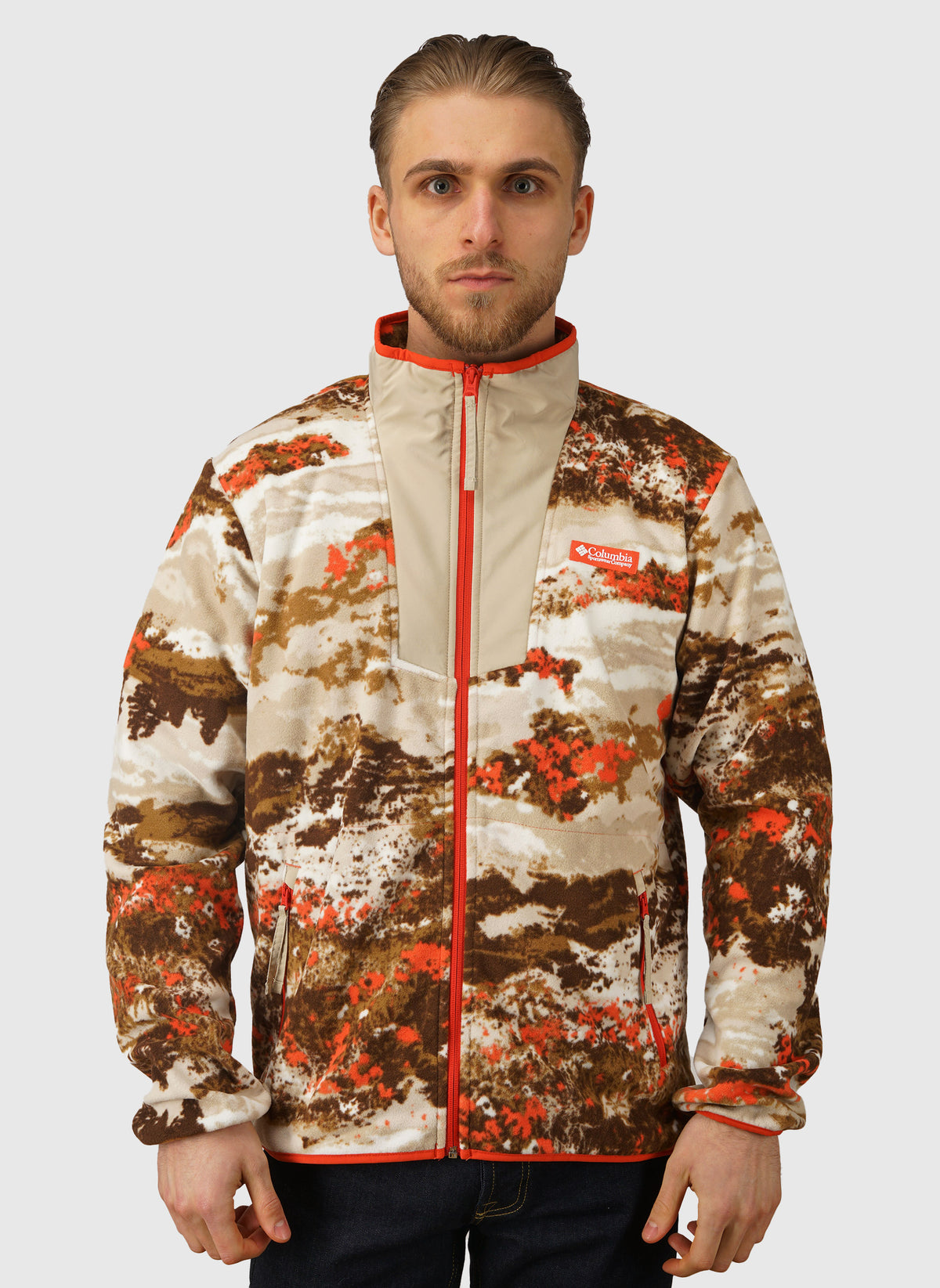 Sequoia Grove Printed Full Zip - Zing Fieldaze