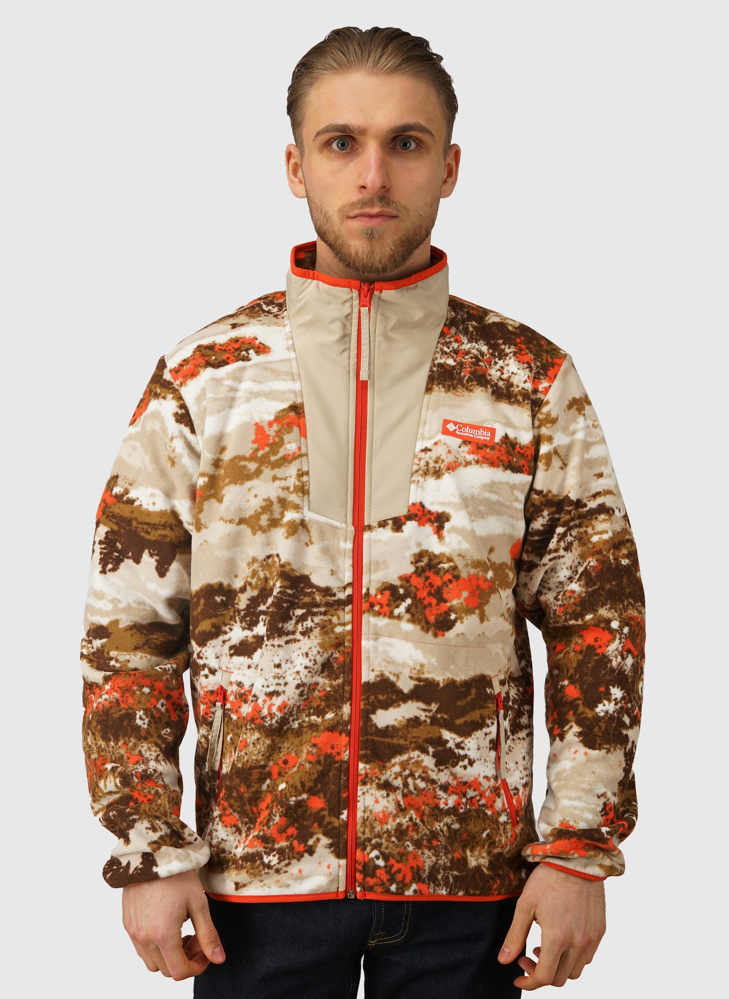 Sequoia Grove Printed Full Zip - Zing Fieldaze