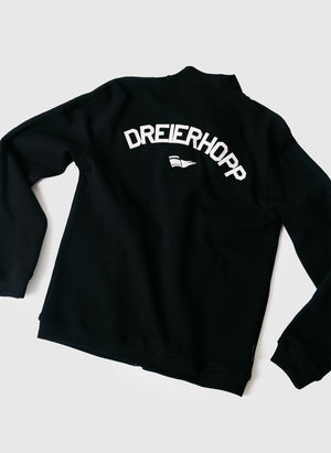 Dreierhopp Pique Full Zip - Black